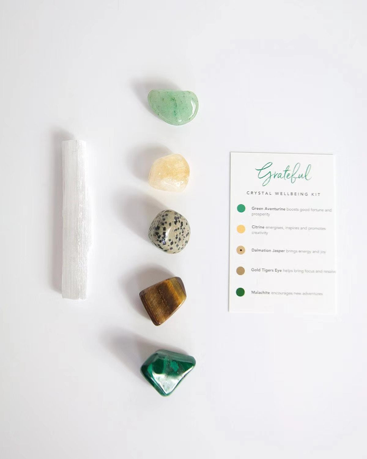 Natural Premium Crystal Healing Stones Set