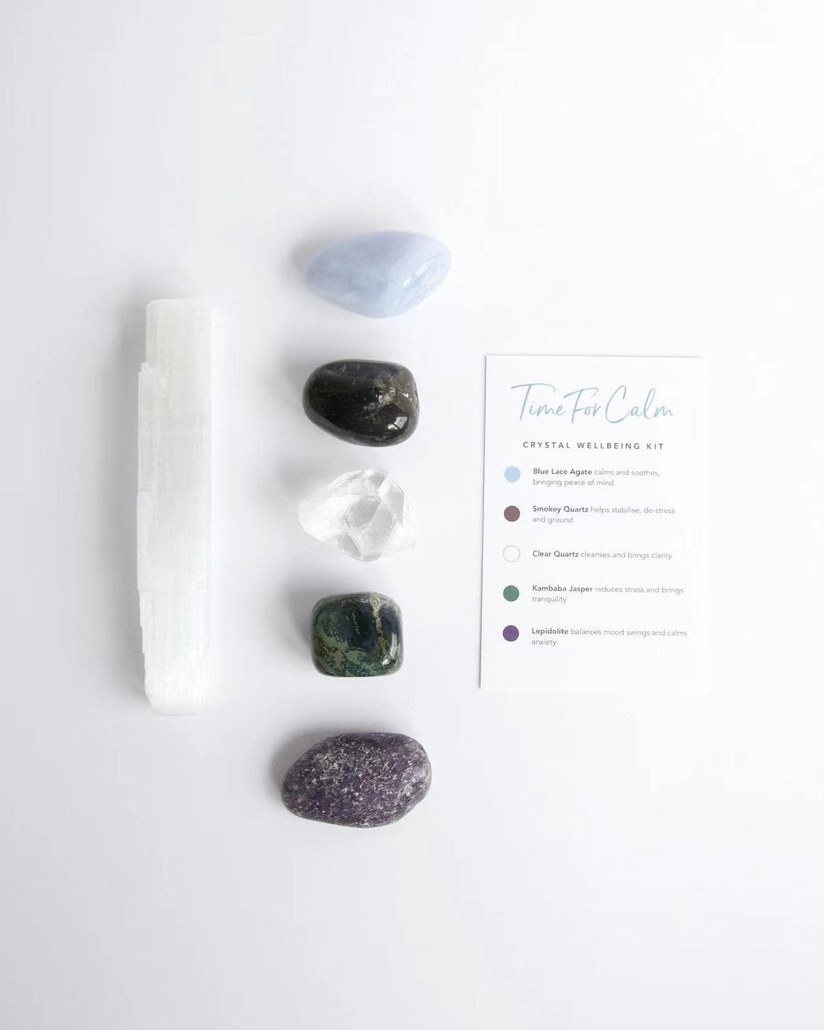 Natural Premium Crystal Healing Stones Set