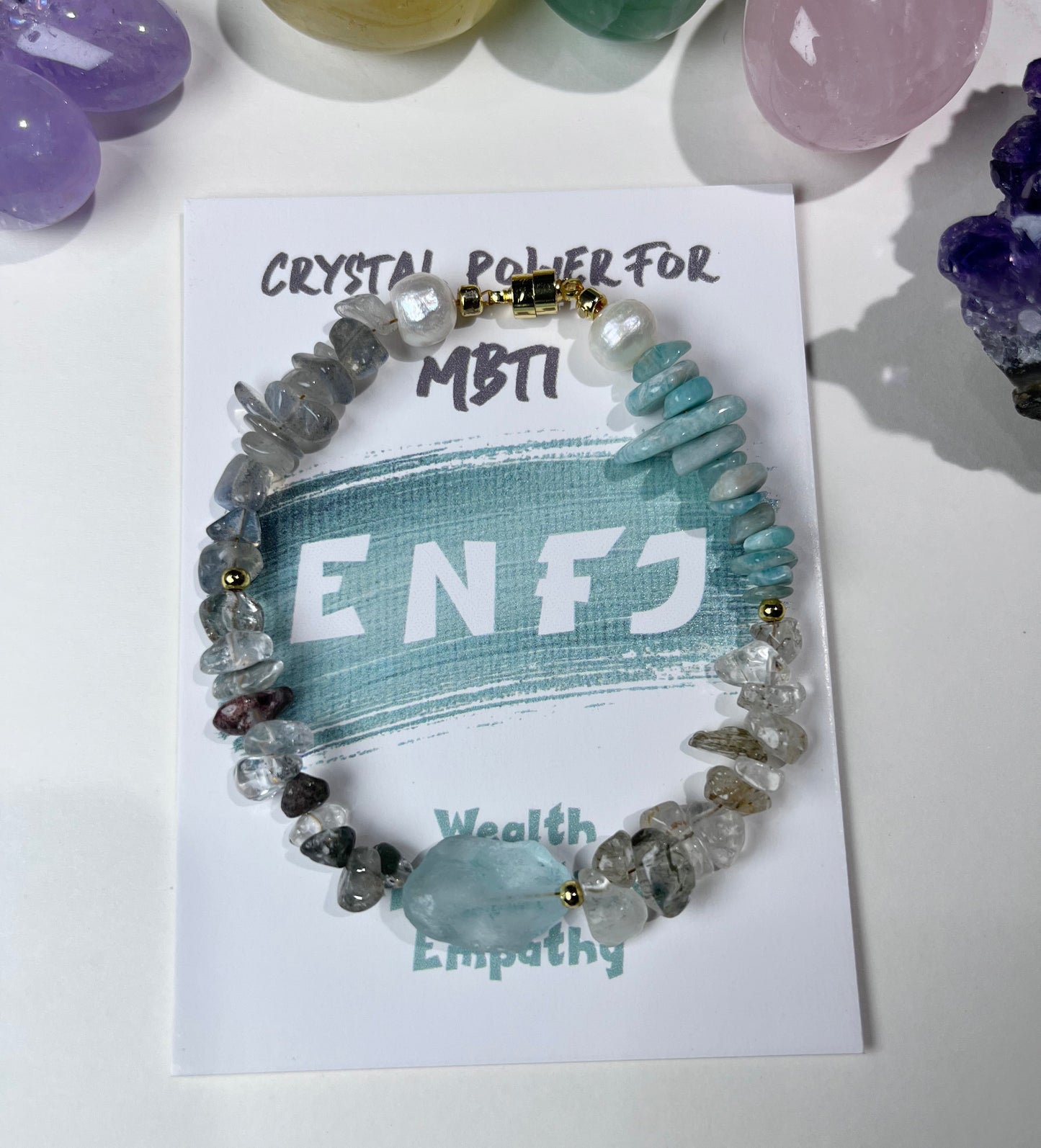 MBTI Crystal Energy Bracelet