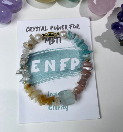 MBTI Crystal Energy Bracelet