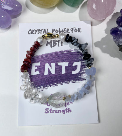 MBTI Crystal Energy Bracelet