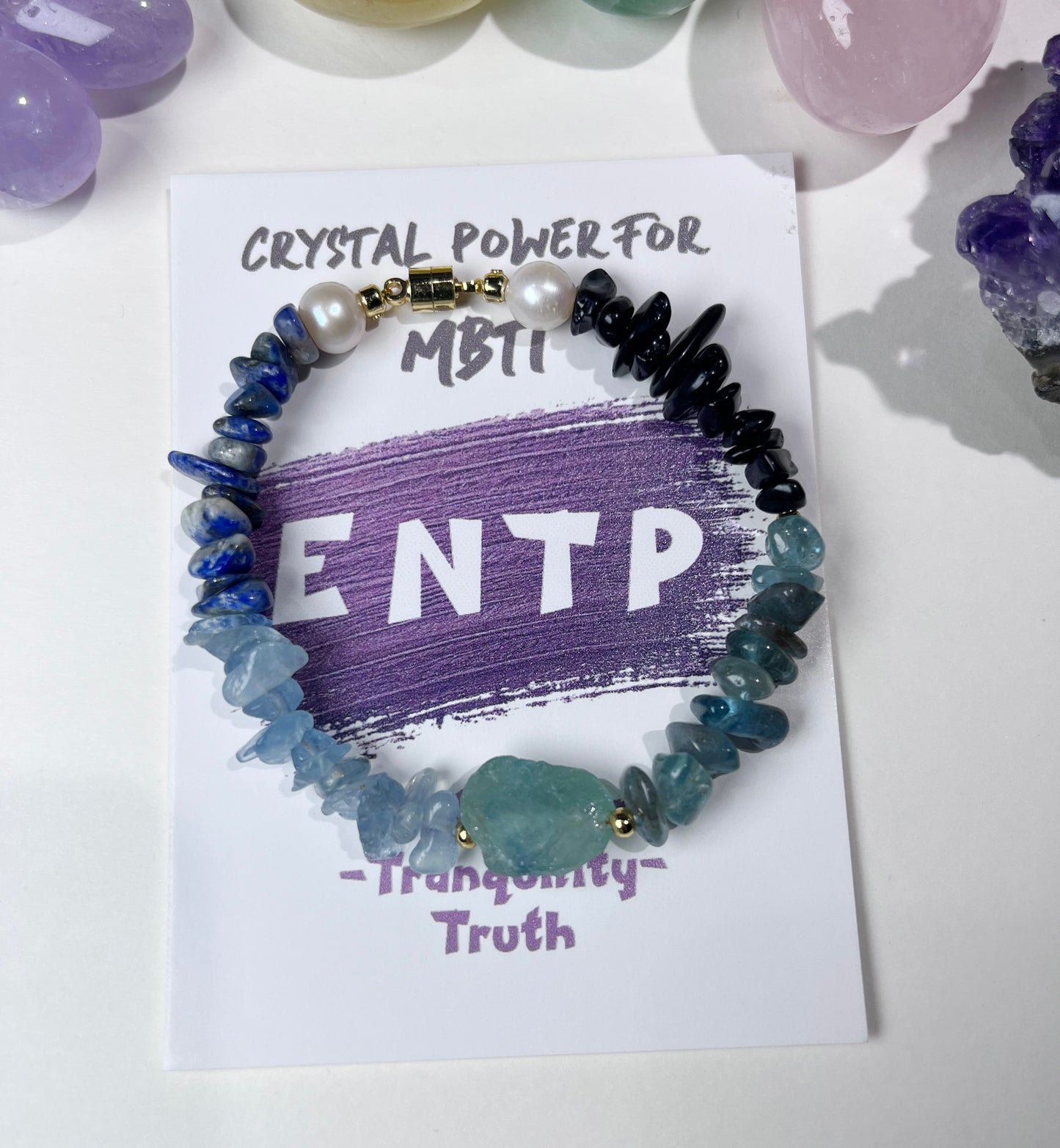 MBTI Crystal Energy Bracelet