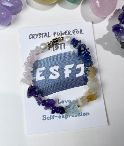 MBTI Crystal Energy Bracelet