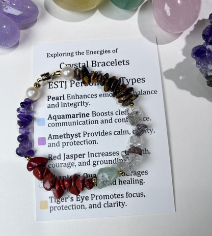 MBTI Crystal Energy Bracelet