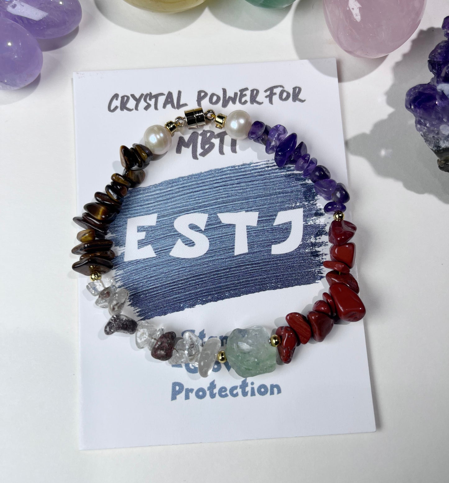 MBTI Crystal Energy Bracelet