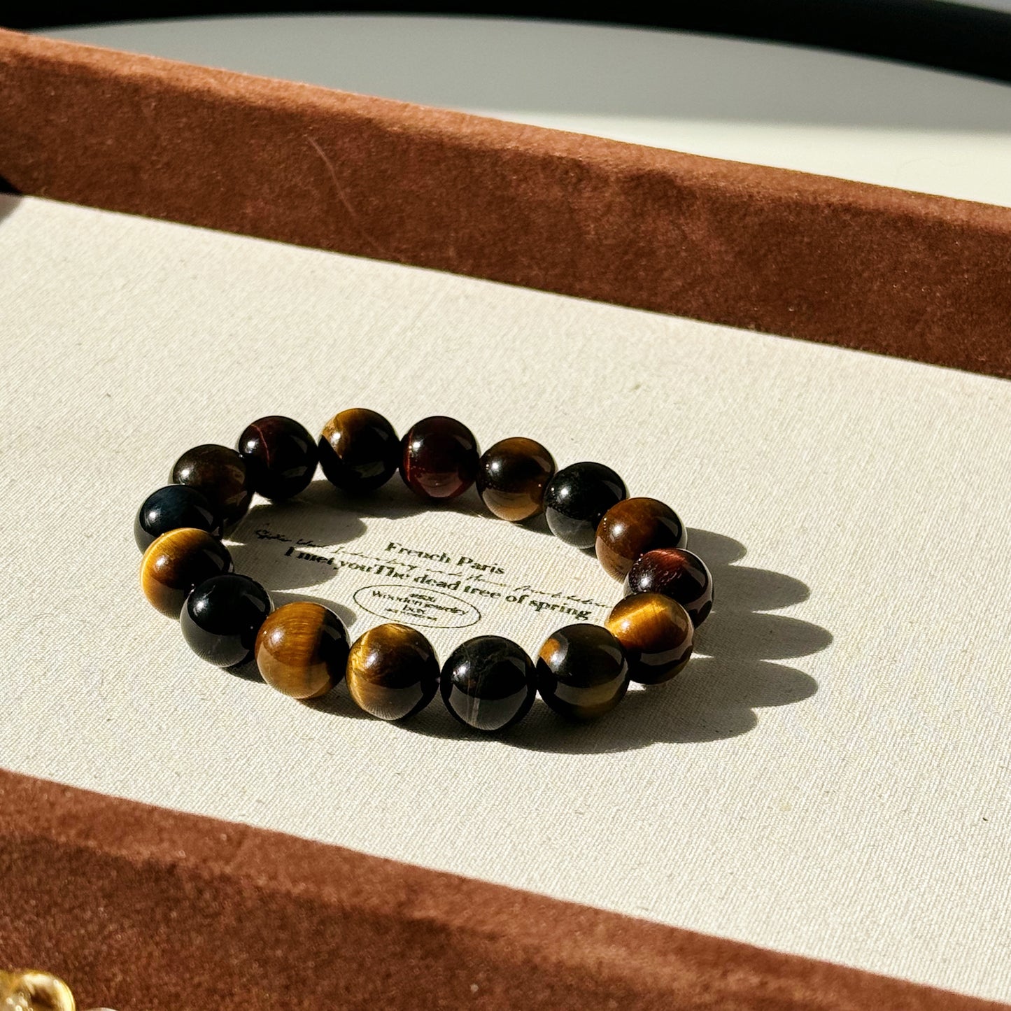 Tiger's Eye Treasure - Embrace Courage and Creativity with Our Handcrafted Sterling Silver Bracelet