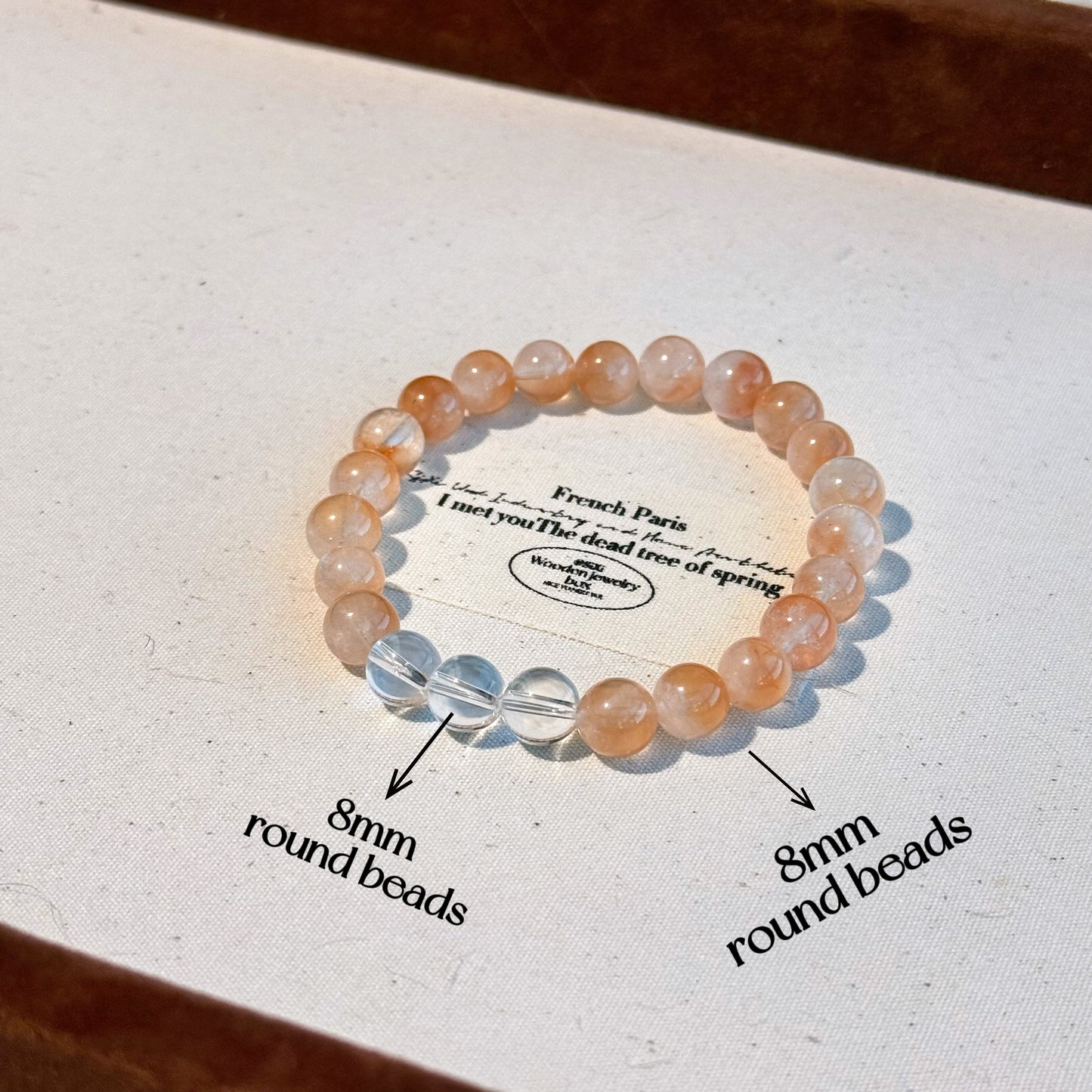 Rabbit Hair Crystal & Clear Quartz Bracelet - Embrace the Magic of Nature's Finest Energies