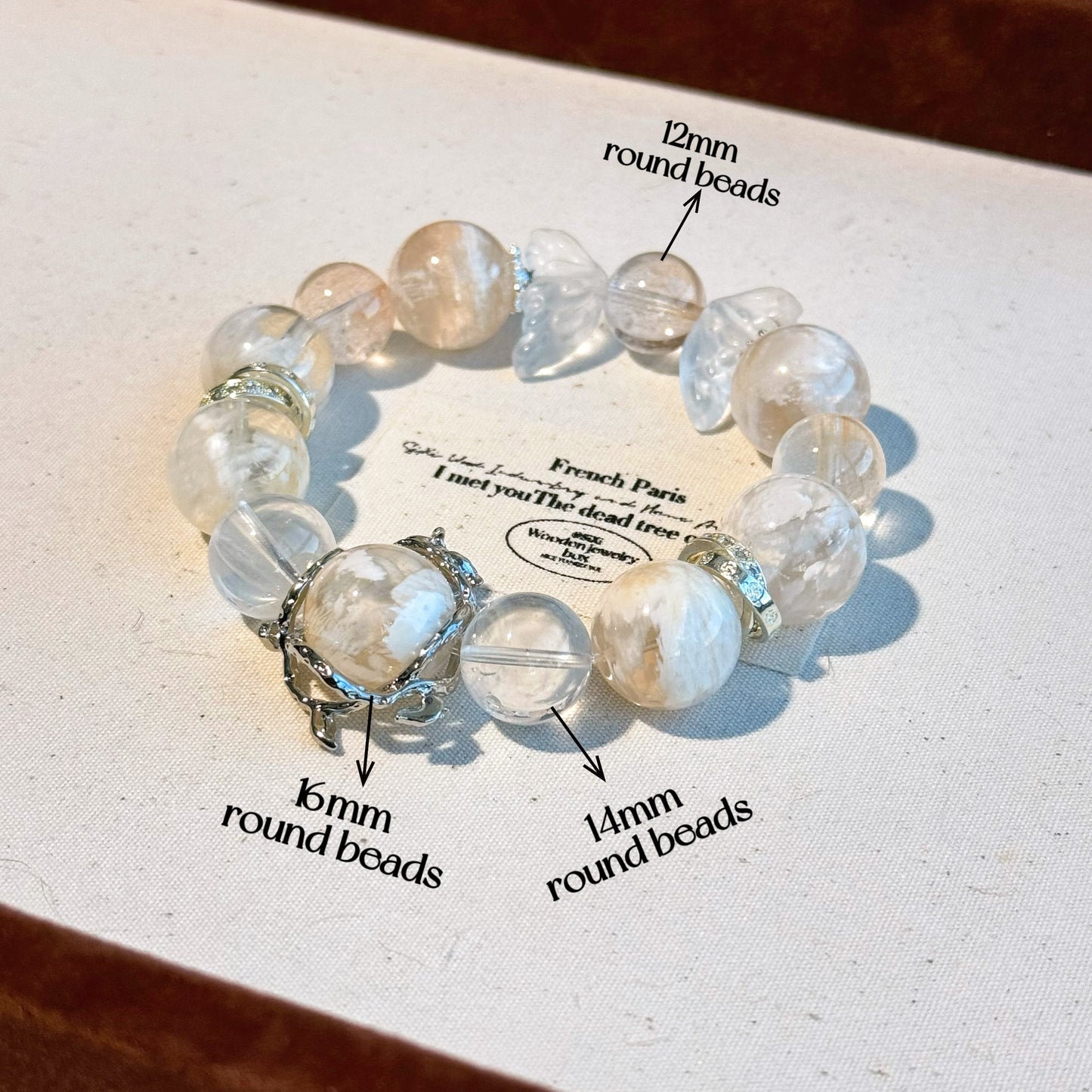 Silver Sands Shore Bracelet - Sparkling Crystal Elegance, Embrace the Sea's Serenity with Timeless Style