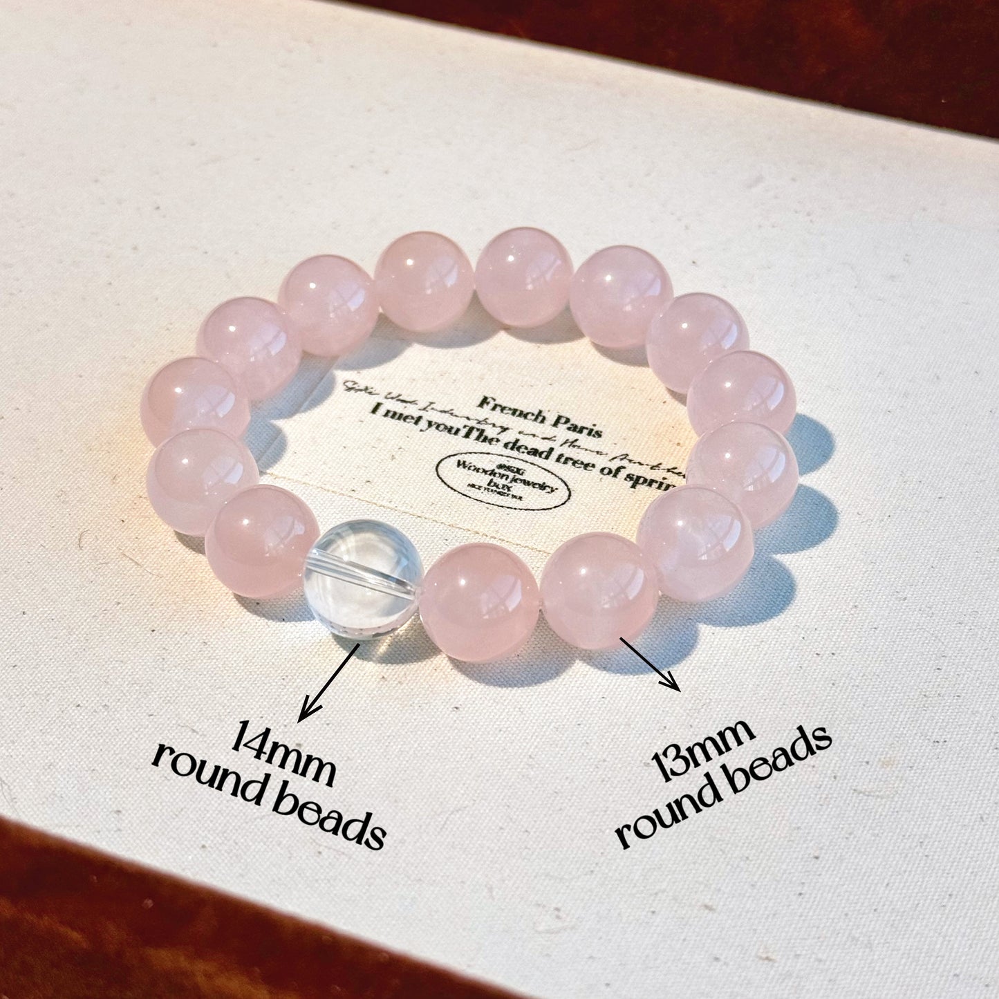 Madagascar Rose Quartz - Lavish Love & Harmony Bracelet