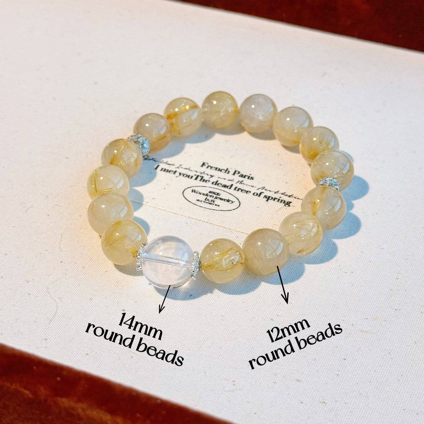 Citrine Rutilated Quartz - Boost Wealth, Attract Prosperity, and Enhance Confidence with Golden Inclusions