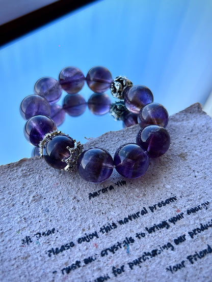 Ametrine Elegance - Balance Energy, Enhance Prosperity, and Illuminate Your Path with Dual-Toned Crystal Wisdom