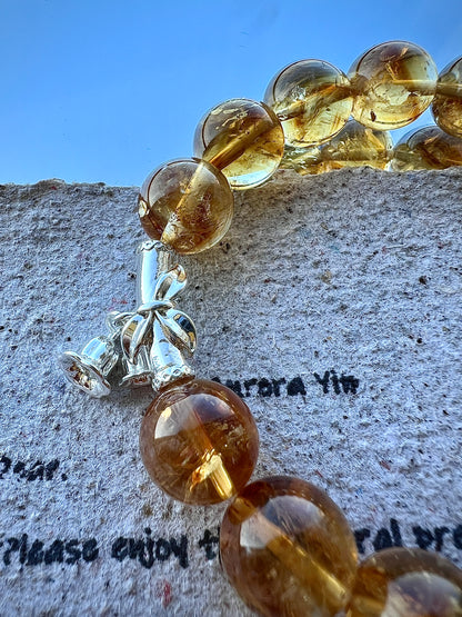 Citrine Wealth Enhancer Bracelet - Attract Abundant Prosperity and Success, Empower Your Financial Journey with Golden Energy