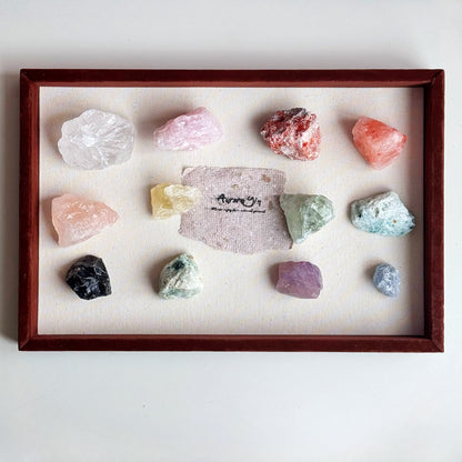 Mystic Energy Collection: Crystal Raw Stone Assortment - Embrace the Healing Light of Nature