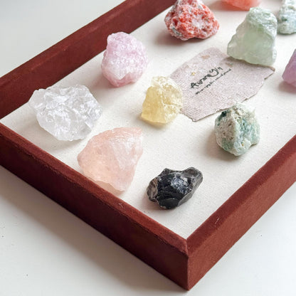 Mystic Energy Collection: Crystal Raw Stone Assortment - Embrace the Healing Light of Nature