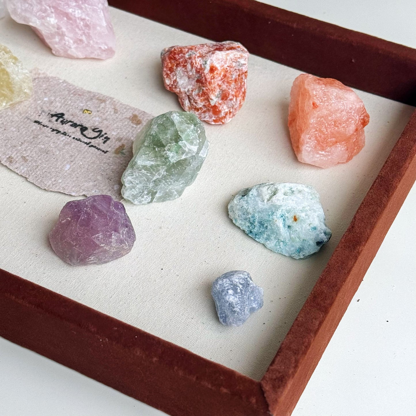 Mystic Energy Collection: Crystal Raw Stone Assortment - Embrace the Healing Light of Nature