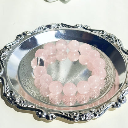 Madagascar Rose Quartz - Lavish Love & Harmony Bracelet