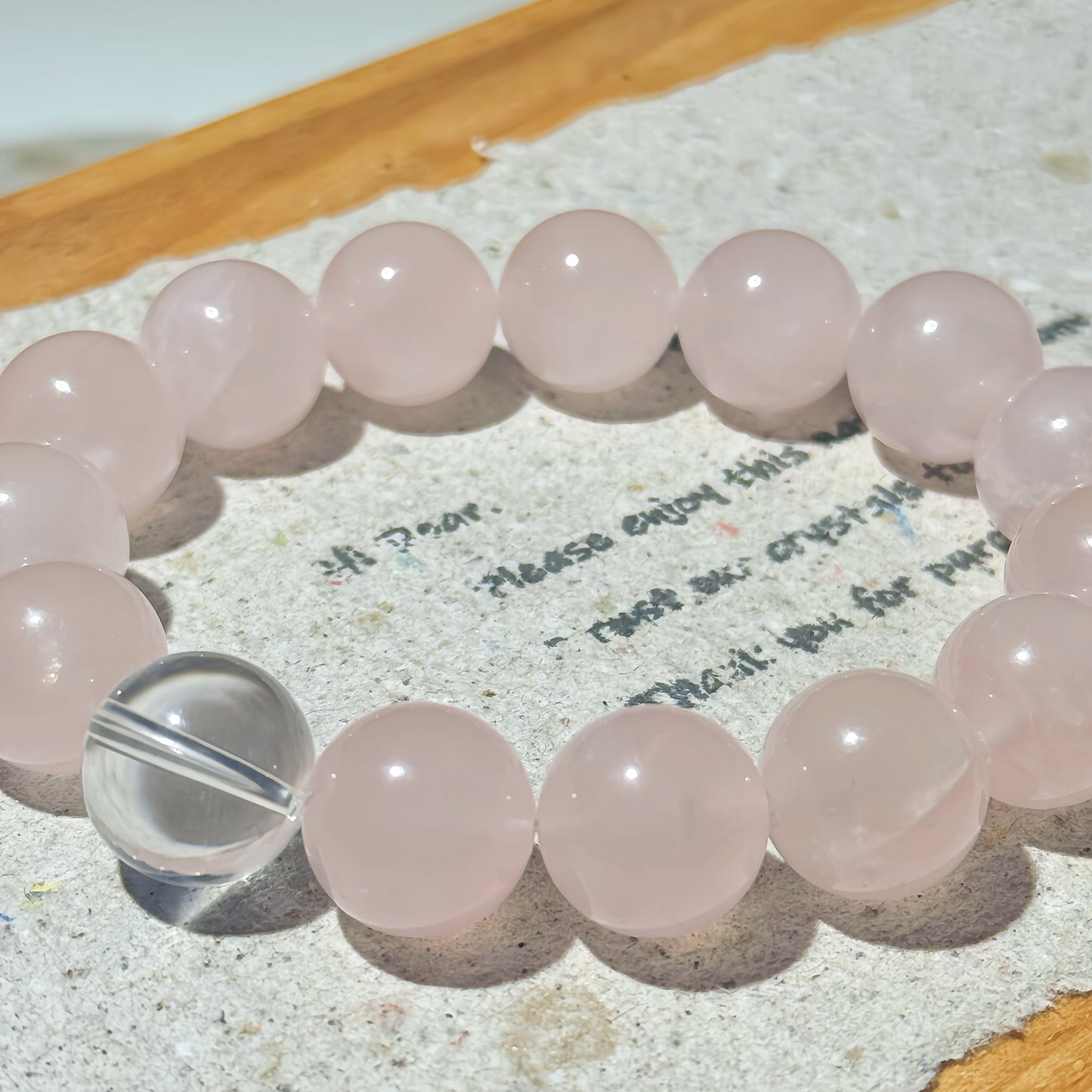 Madagascar Rose Quartz - Lavish Love & Harmony Bracelet