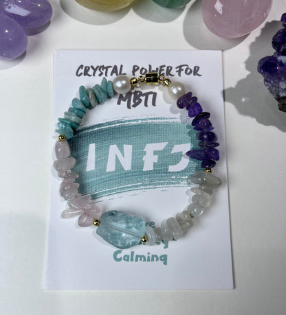 MBTI Crystal Energy Bracelet