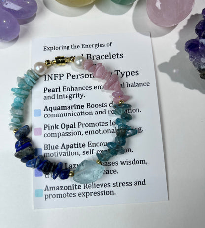 MBTI Crystal Energy Bracelet