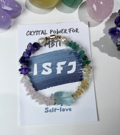 MBTI Crystal Energy Bracelet