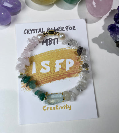 MBTI Crystal Energy Bracelet