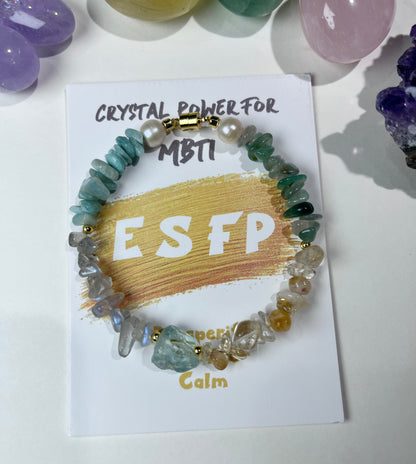 MBTI Crystal Energy Bracelet