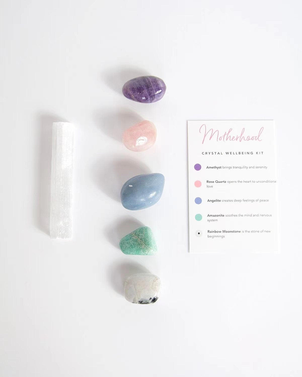 Natural Premium Crystal Healing Stones Set