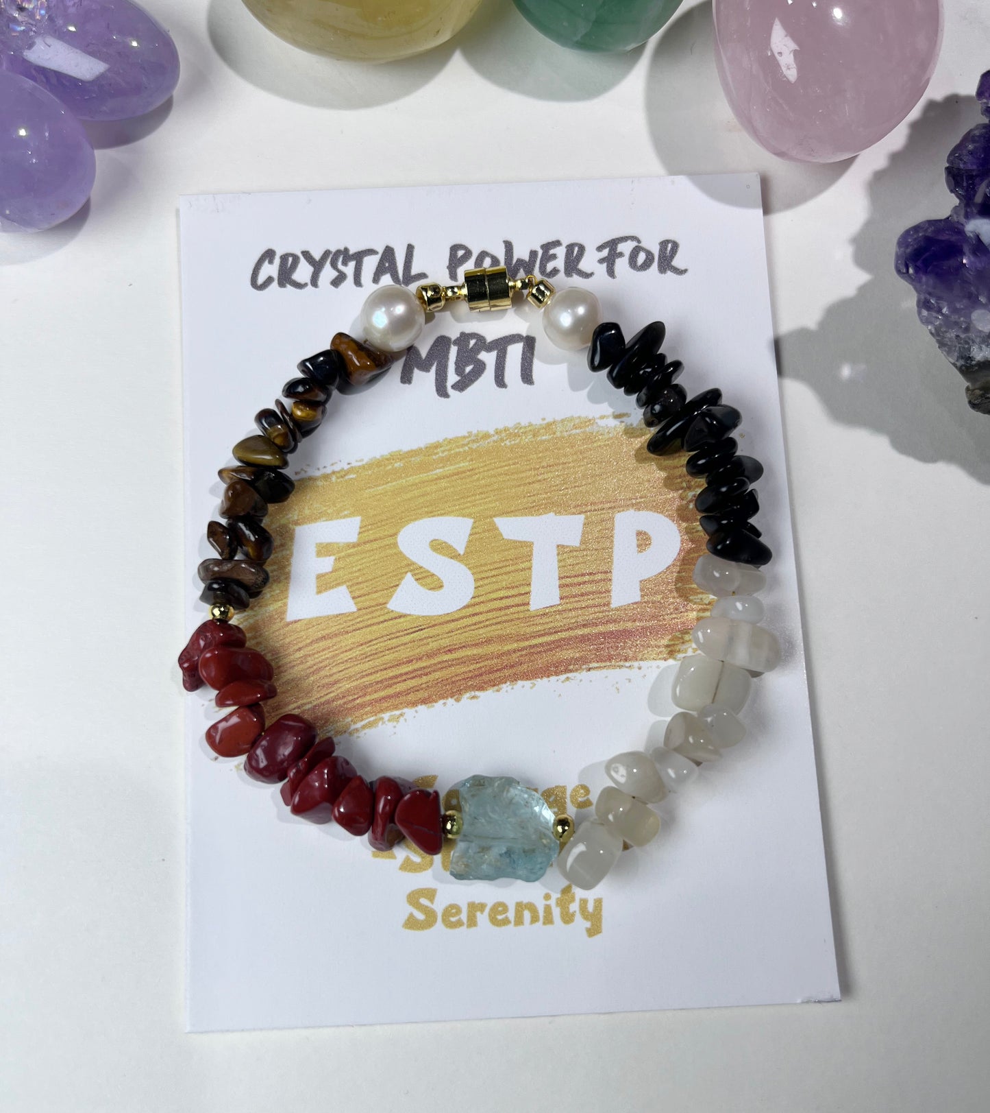 MBTI Crystal Energy Bracelet